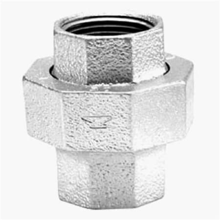 8700163309 .25 In. Malleable Iron Pipe Fitting Galvanized Union